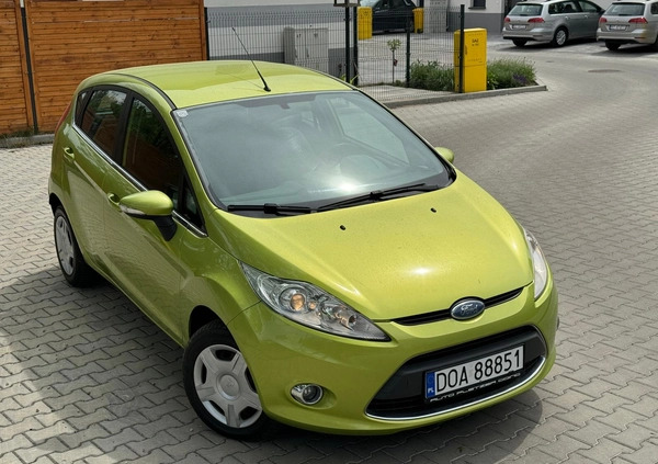 Ford Fiesta cena 19900 przebieg: 122000, rok produkcji 2009 z Oława małe 79